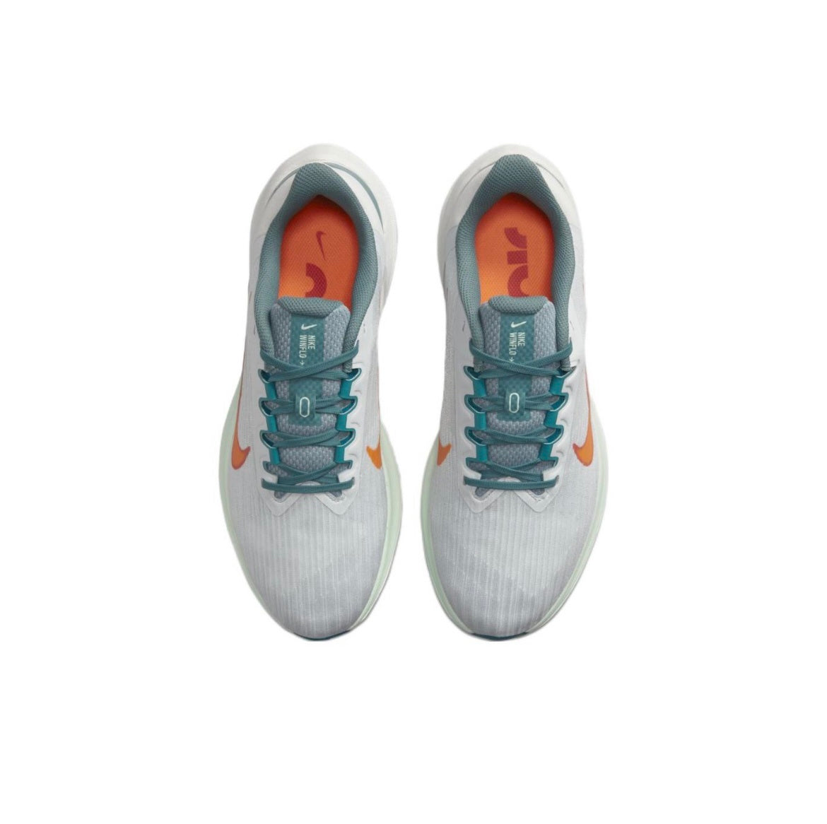 Nike Air Winflo 9 Running Shoes DD6203-005 in Gray Blue - product image from the listing.