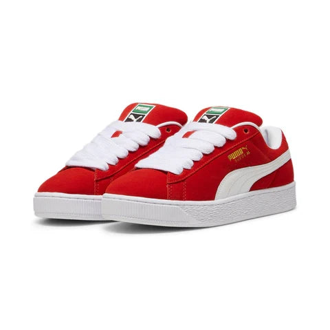 Puma Suede Xl - RED/WHITE for Men - product image from the listing.