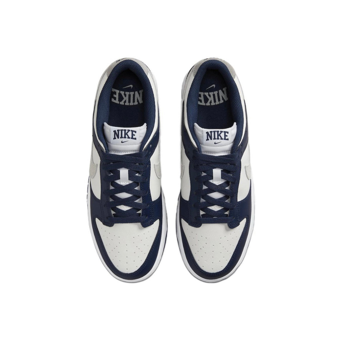 Nike Dunk Low Sneakers in Midnight Navy FD9749-400 - product image from the listing.
