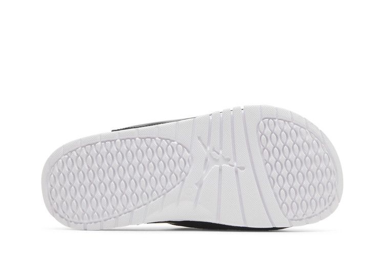 Jordan Hydro 11 Slide Bred in White - product image from the listing.
