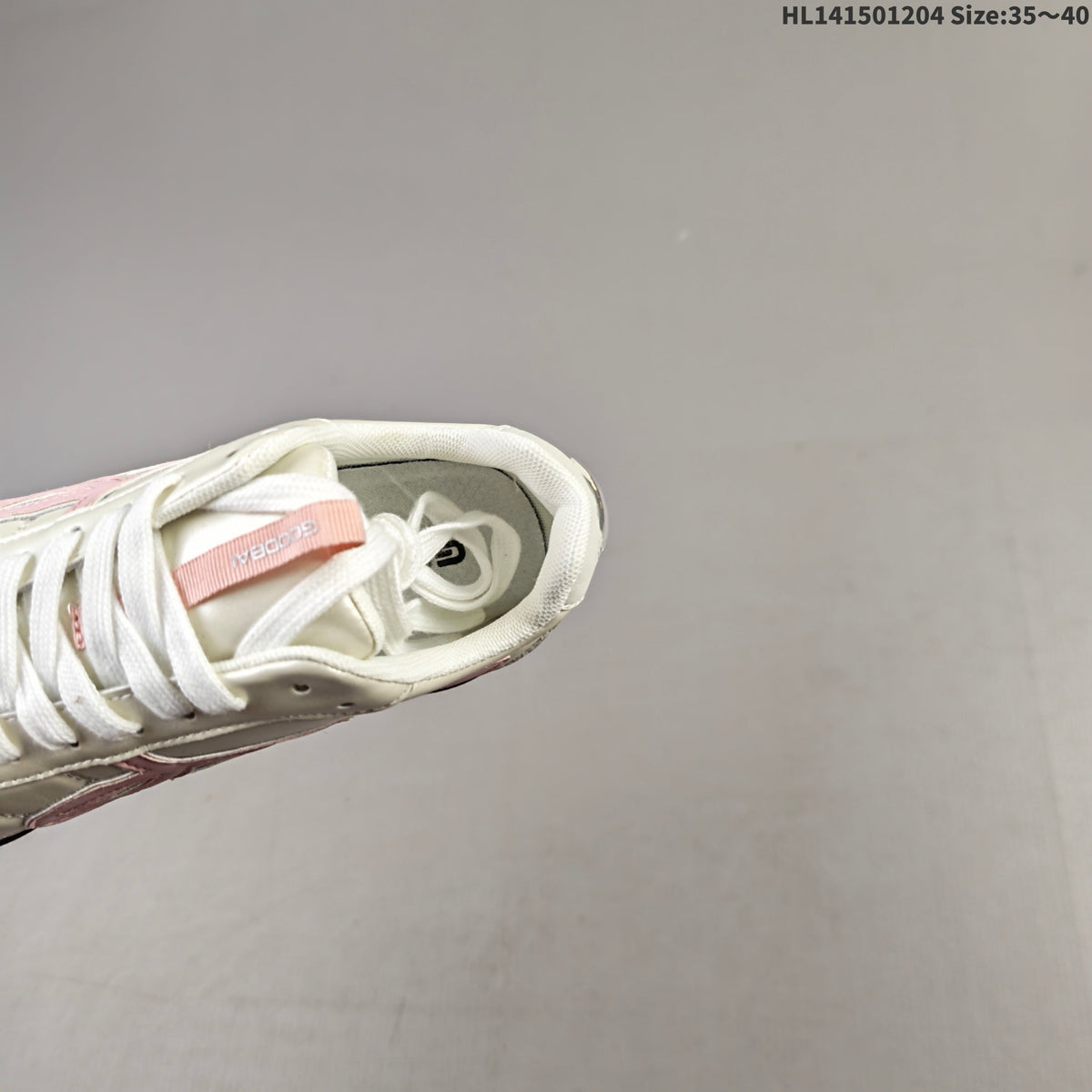 White and Pink Good Bai G25X291 Low-Top Sneakers - product image from the listing.