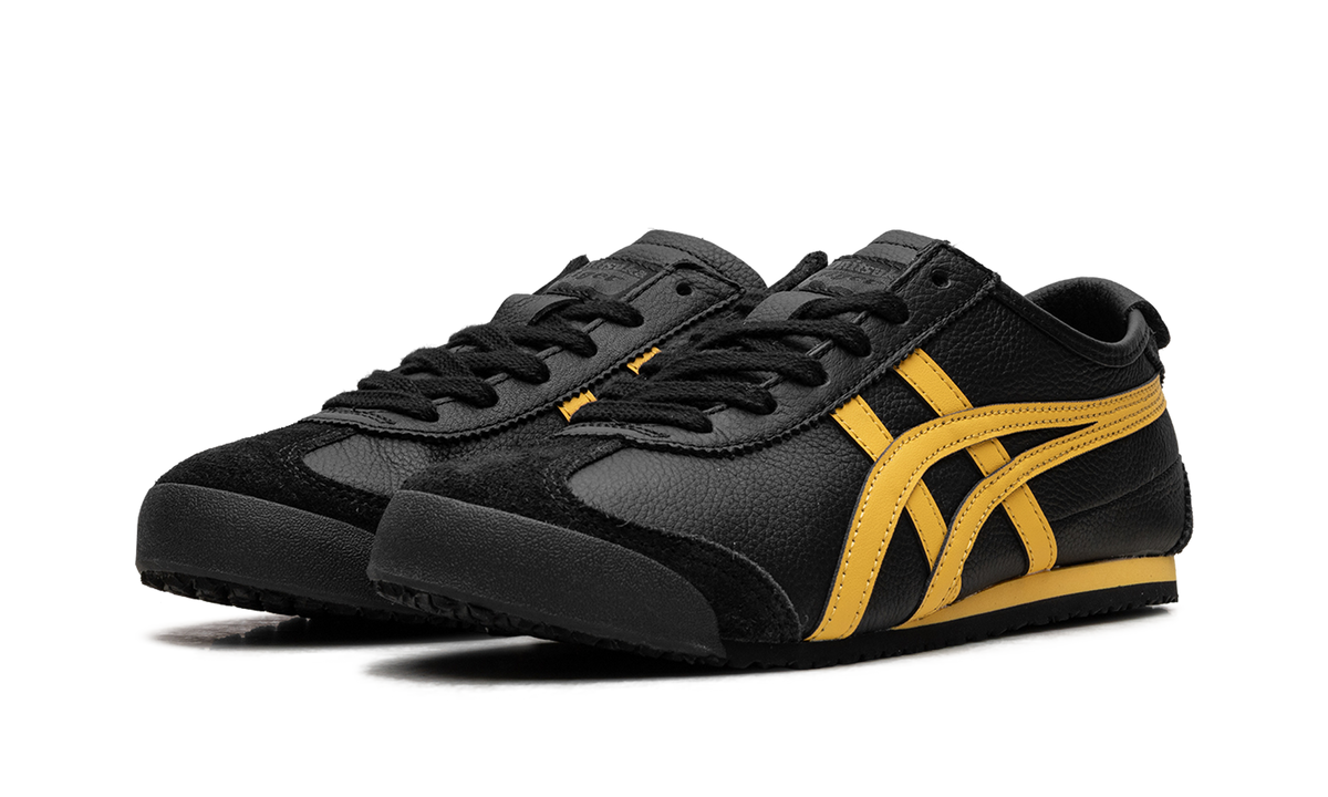 Onitsuka Tiger Mexico 66 in Black Yellow 131111 - product image from the listing.