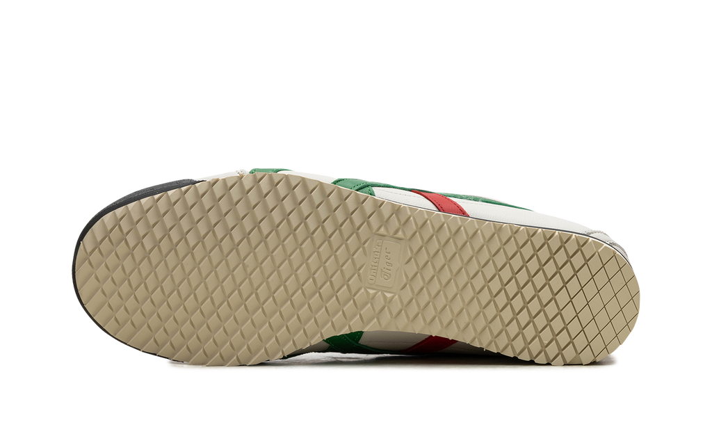 Onitsuka Tiger Mexico 66 Sd in Birch Green Red Yellow 127341 - product image from the listing.