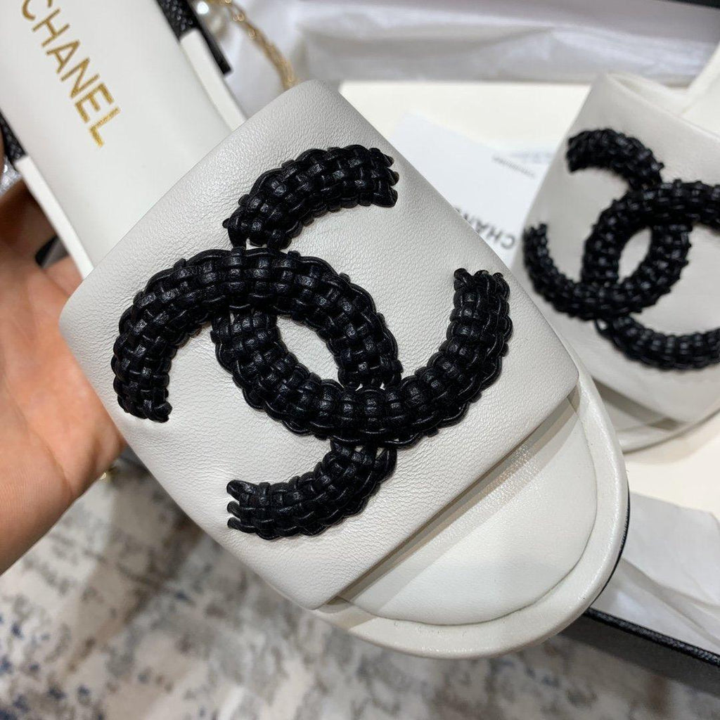 Sandals by Chanel - product photo shown in the listing for this item.