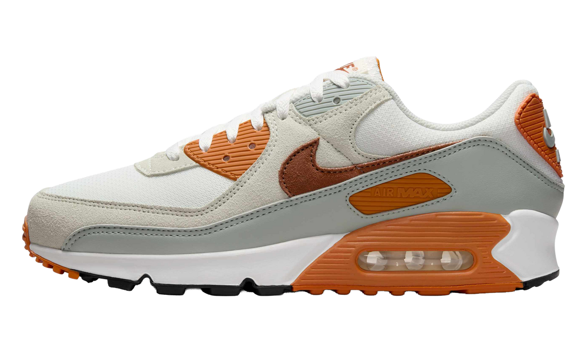 "Summit White Monarch Light Pumice Light British Tan" Air Max 90 FN6958 100 - product image from the listing.