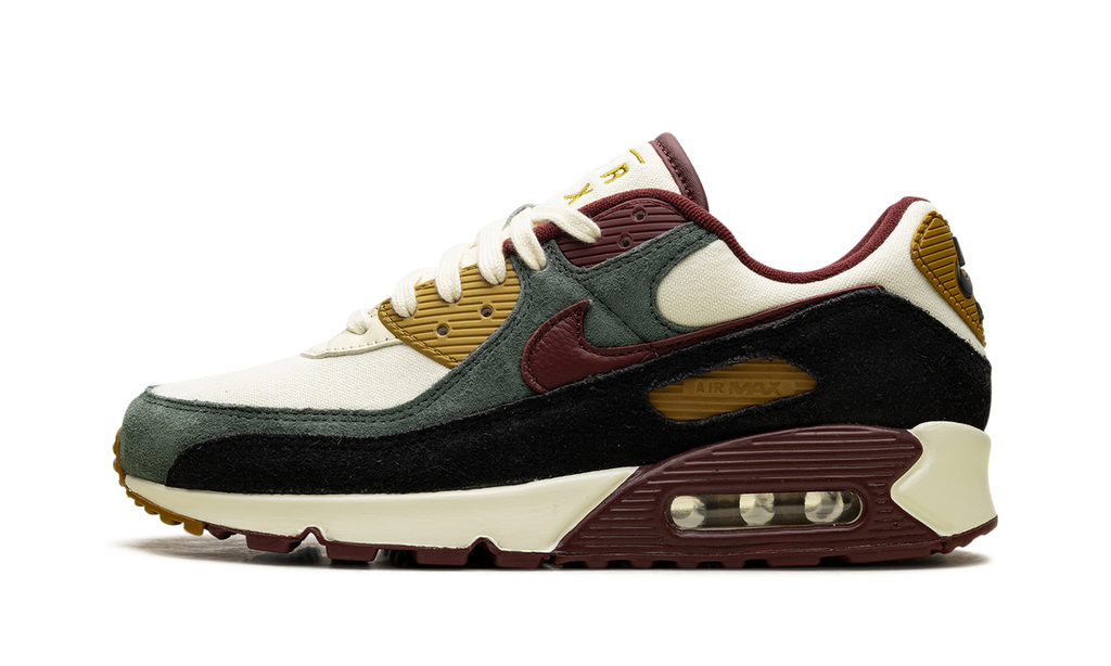 "Coconut Milk / Green / Bronze" AIR MAX 90 PRM HQ3609 113 - product image from the listing.