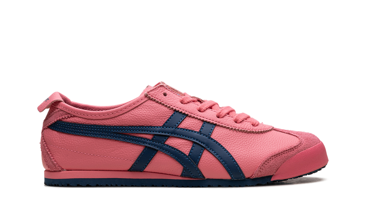 Onitsuka Tiger Mexico 66 in Leather Pink Cameo Mako Blue 160020 - product image from the listing.