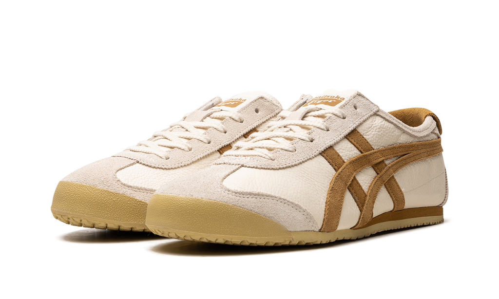 Onitsuka Tiger Mexico 66 Vin in White Brown 123348 - product image from the listing.