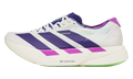 "White Purple Lime Burst" Adizero Adios Pro 4 JR1656 - product image from the listing.
