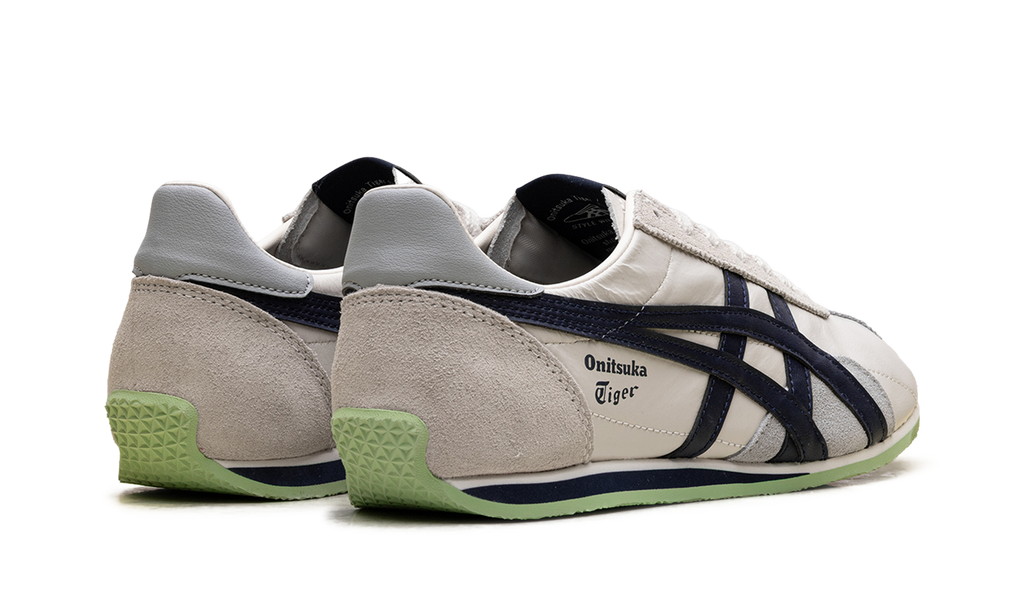 Onitsuka Tiger Runspark in White Cream Navy 211010 - product image from the listing.