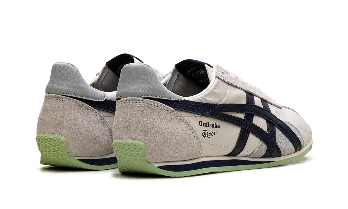 Onitsuka Tiger Runspark in White Cream Navy 211010 - product image from the listing.