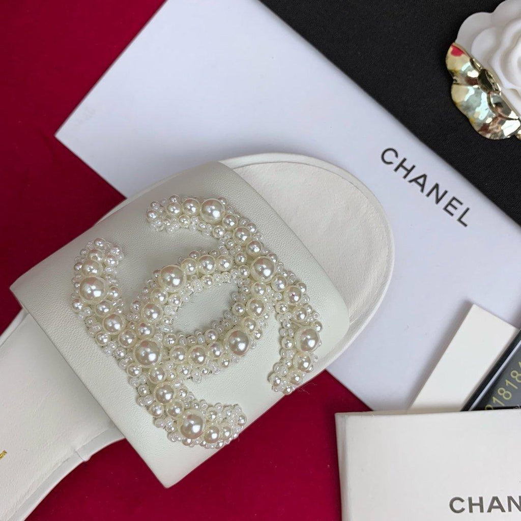 Sandals by Chanel - product photo shown in the listing for this item.