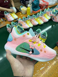 Nike Hyperdunk SpongeBob Sneakers in Pink and Yellow - product image from the listing.