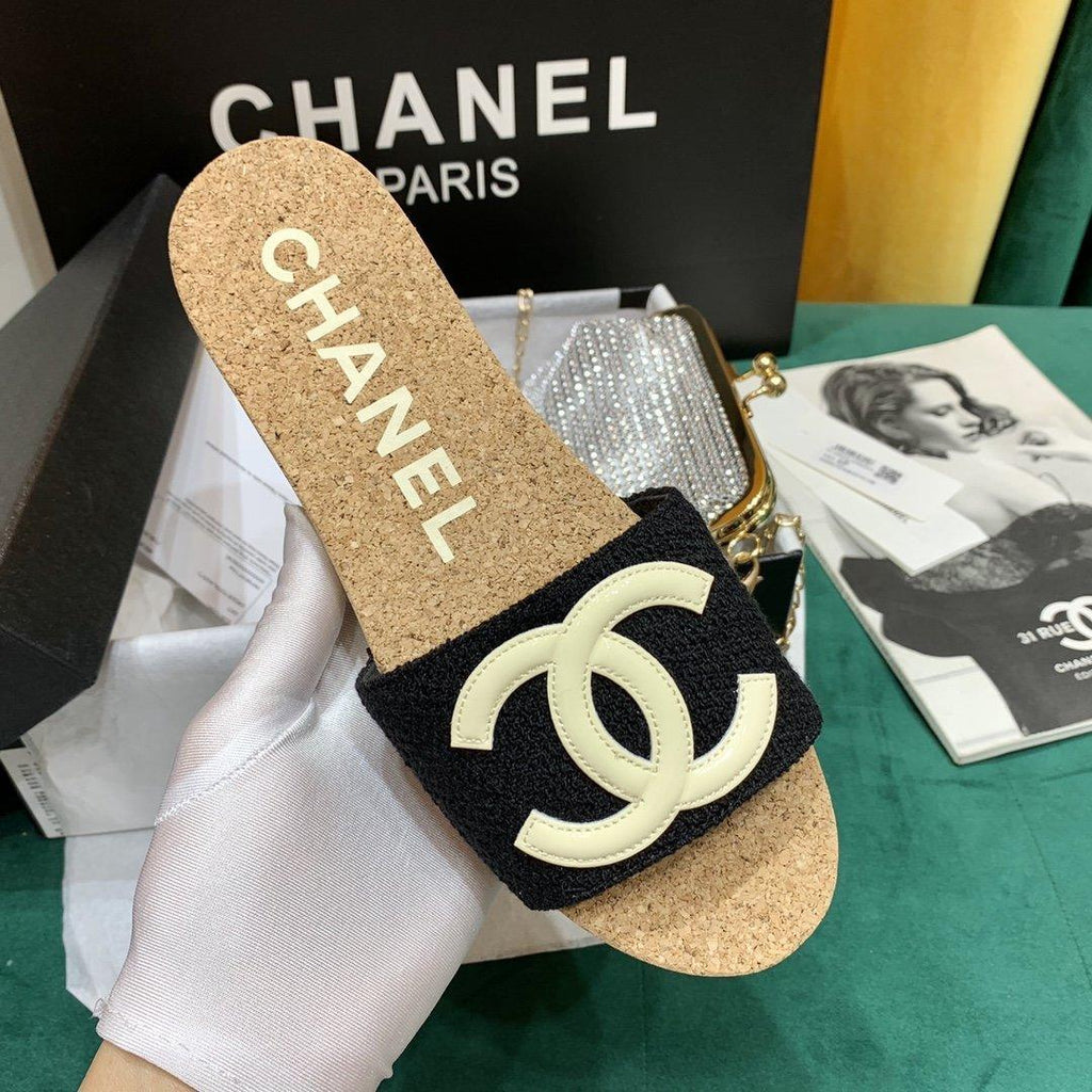 Sandals by Chanel - product photo shown in the listing for this item.