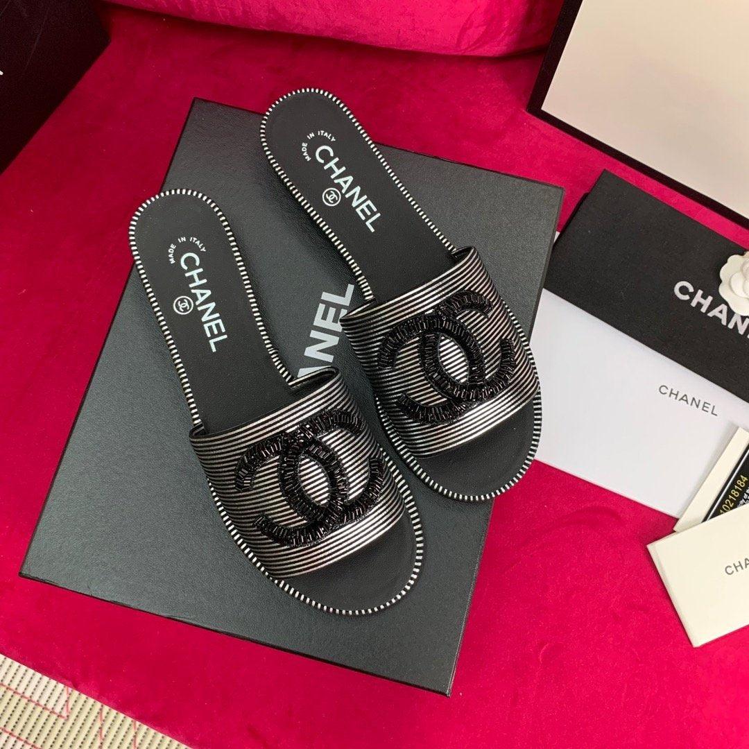 Sandals by Chanel - product photo shown in the listing for this item.