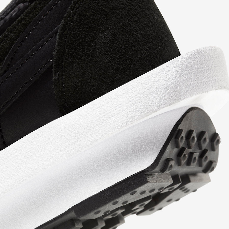 Nike x sacai LDV Waffle Black Nylon Trainers BV0073-002 - product image from the listing.