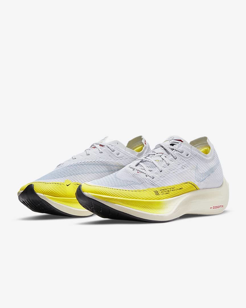 Nike ZoomX Vaporfly NEXT% 2 Shoes for Running DM9056-100 - product image from the listing.