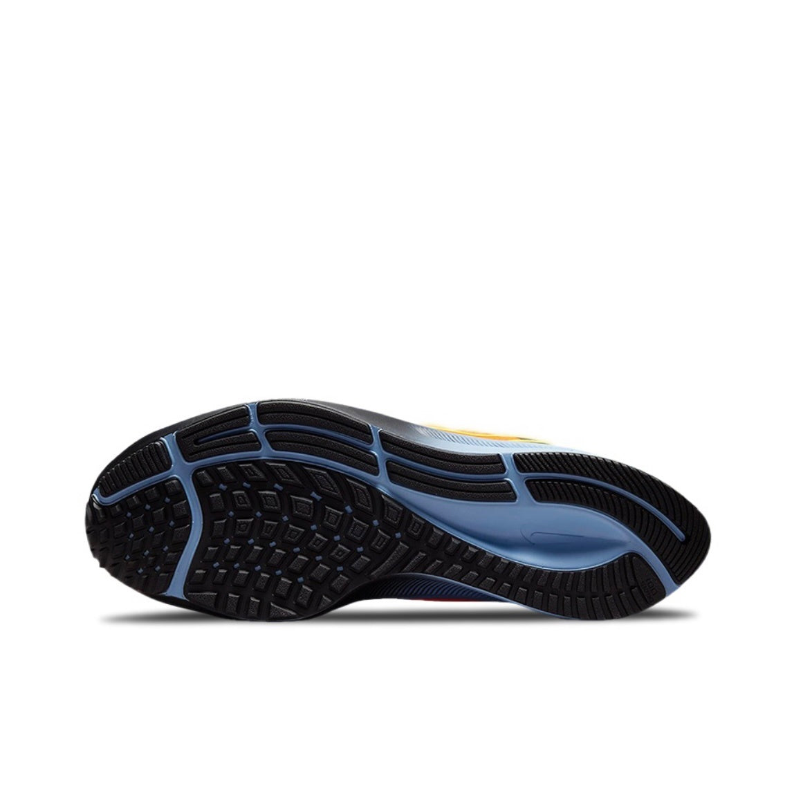 Nike Air Zoom Pegasus 38 Running Shoes in Orange/Black - product image from the listing.