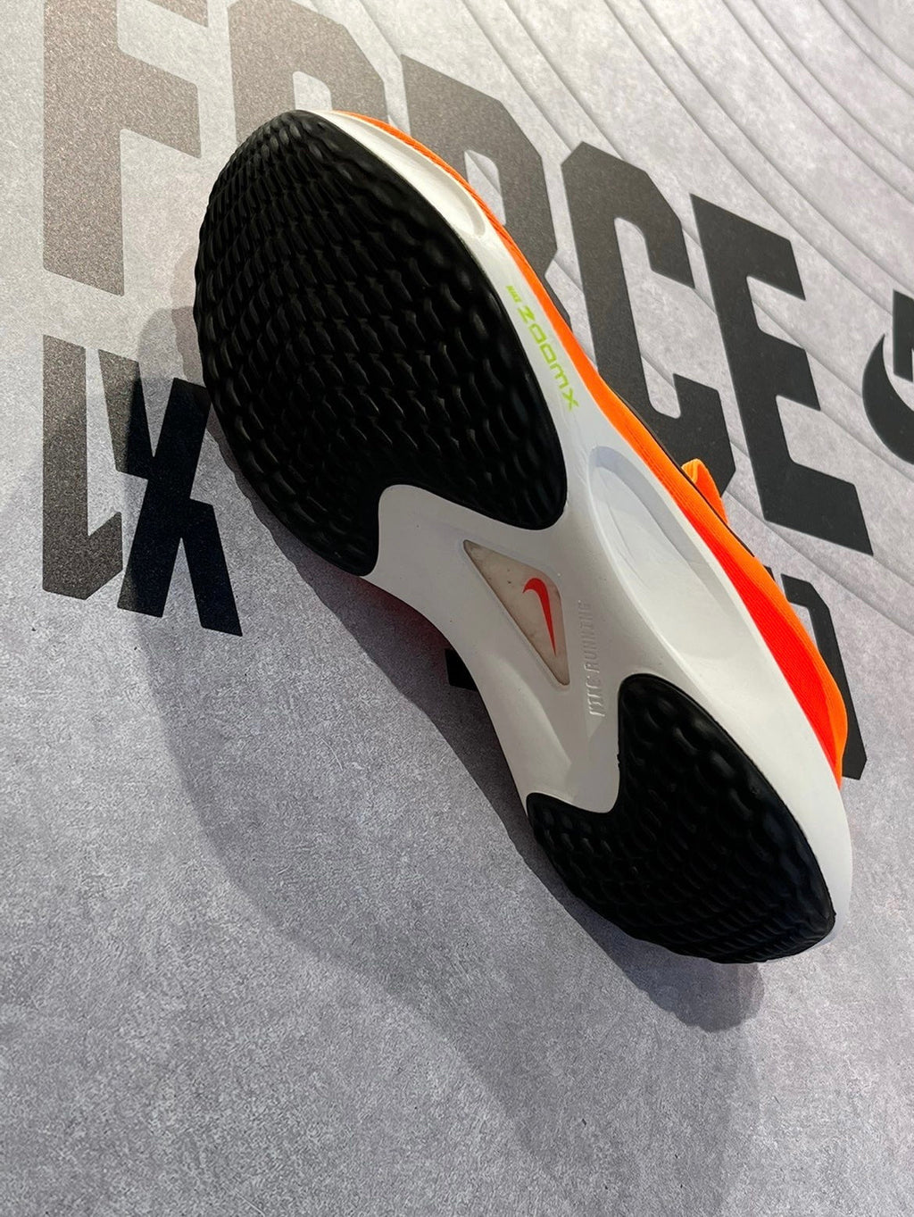 Nike Zoom Fly 5 Running Shoes in Orange Black DM8968-800 - product image from the listing.