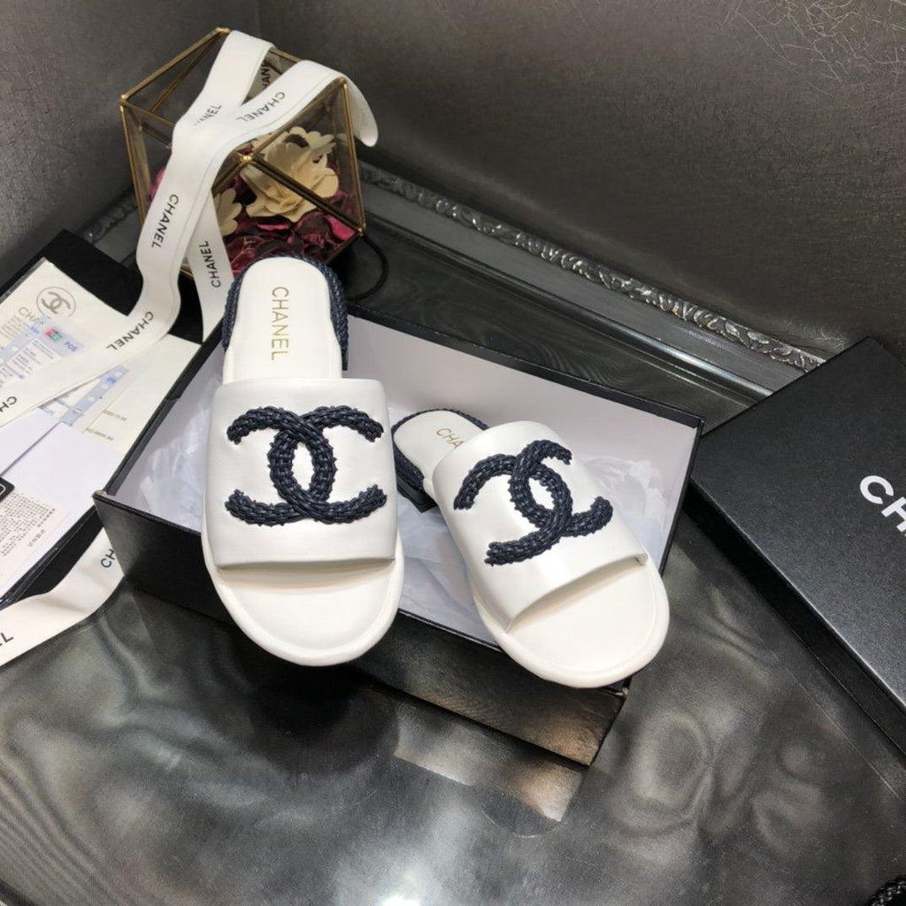 Sandals by Chanel - product photo shown in the listing for this item.