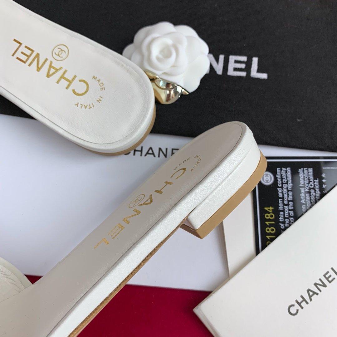 Sandals by Chanel - product photo shown in the listing for this item.