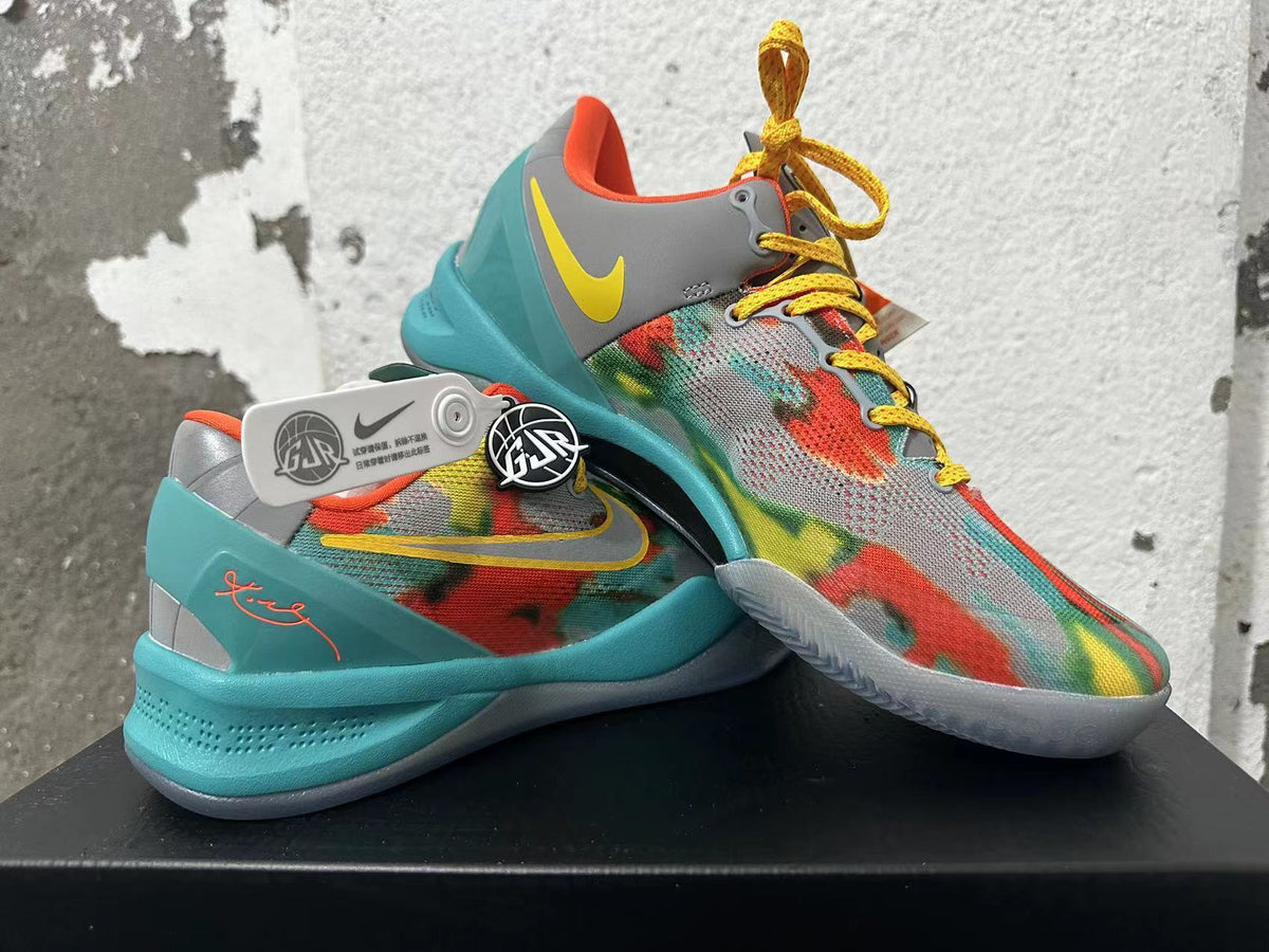Multicolor Nike Kobe 8 Basketball Shoes - product image from the listing.