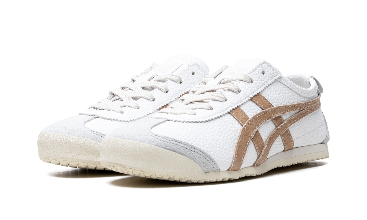 Onitsuka Tiger Mexico 66 in White Brown 122872 - product image from the listing.