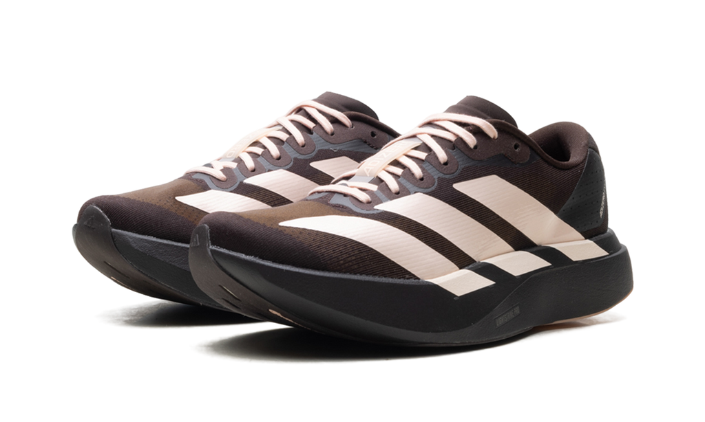 Women's Adizero Evo SL "Aurora Coffee Metallic Blush Pink" KK1952 - product image from the listing.