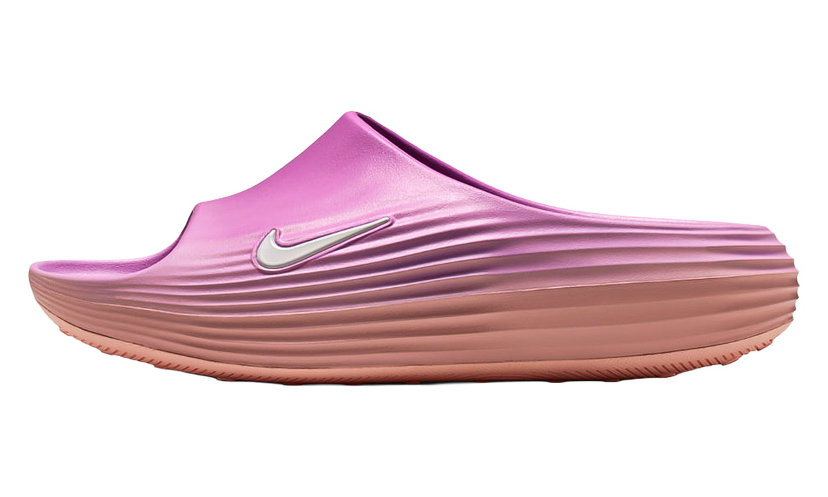 Women's ReactX Rejuven8 Slide "Arctic Orange Light Magenta" HV4484 802 - product image from the listing.
