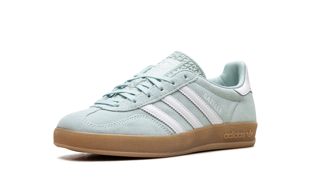 Women's Gazelle Indoor "Ash Green White" JS1396 - product image from the listing.