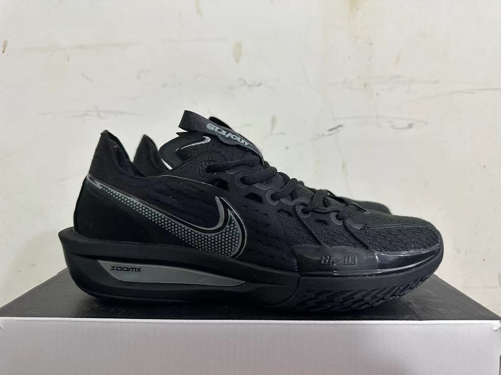 Nike Basketball Sneakers, All in Black - product image from the listing.