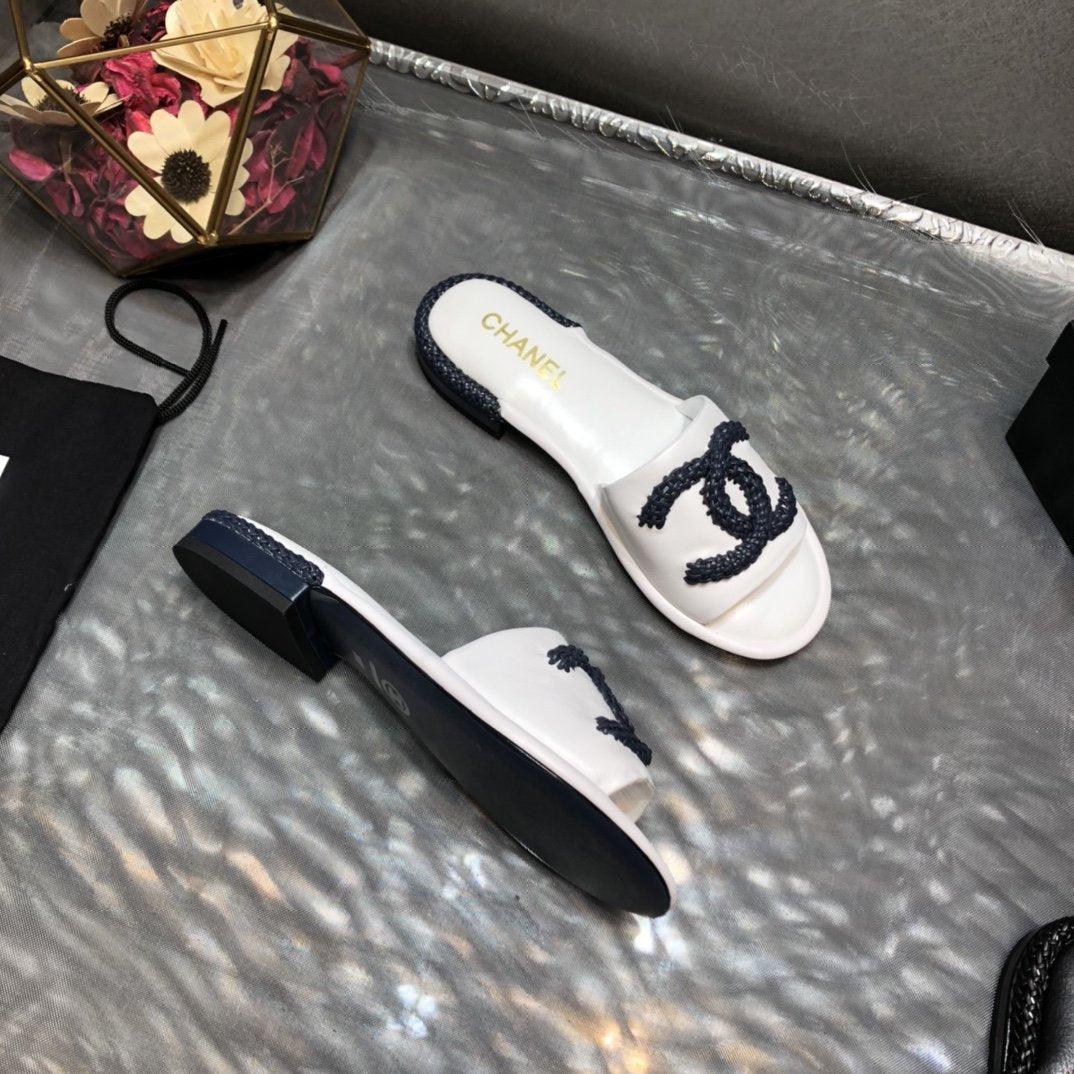 Sandals by Chanel - product photo shown in the listing for this item.