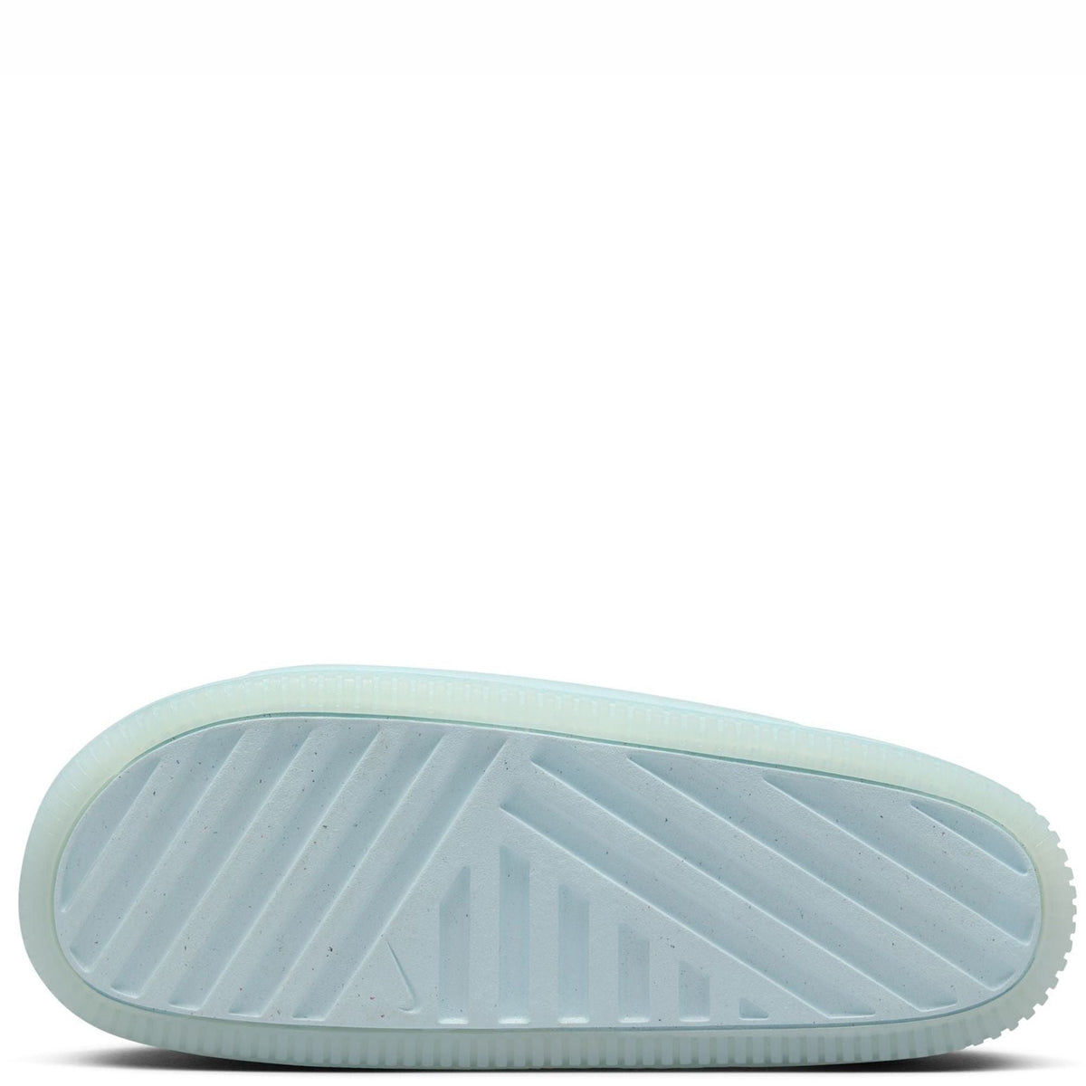 Women's Nike Calm SE Slides - Glacier Blue - product image from the listing.