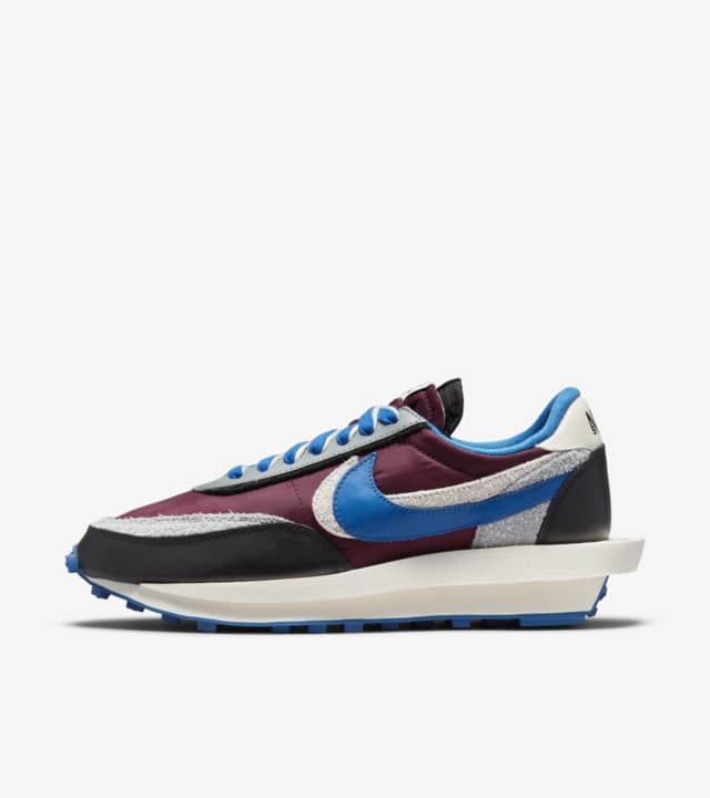 Nike LDWaffle sacai x UNDERCOVER in Burgundy Blue DJ4877-600 - product image from the listing.