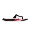 Jordan Hydro 5 Retro Slide White Fire in Red - product image from the listing.