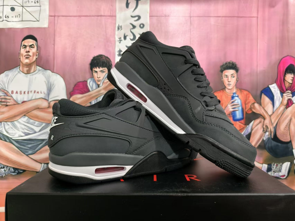 Nike Air Flight 89 Basketball Sneakers in Black - product image from the listing.