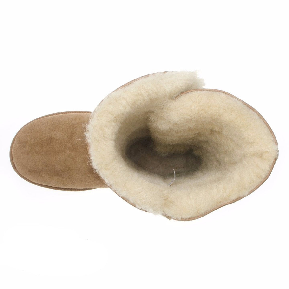 Women's UGG Bailey Button Triplet II Chestnut Boots - product image from the listing.
