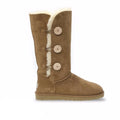 Women's UGG Bailey Button Triplet II Chestnut Boots - product image from the listing.