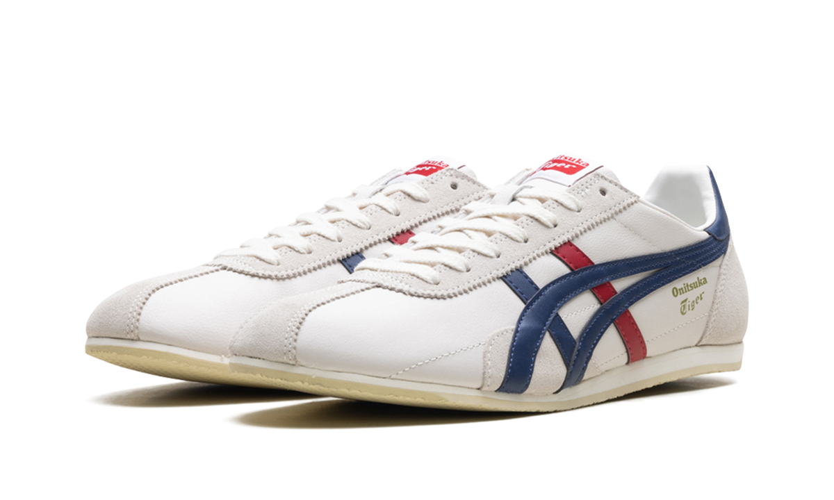 Onitsuka Tiger Runspark in White Blue Red 158519 - product image from the listing.