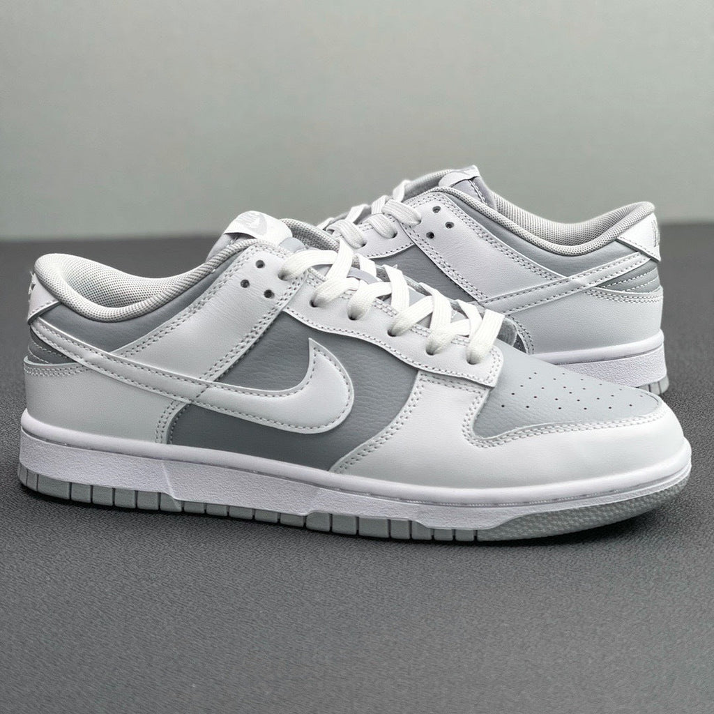 Nike Dunk Low Retro Trainers, Wolf Grey/White, DJ6188-003 - product image from the listing.