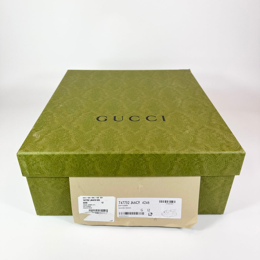 Men's Gucci Horsebit Platform Rubber Sandal - 12.5 - product image from the listing.
