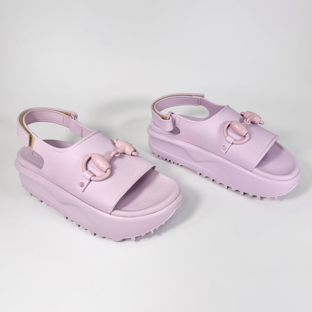 Women's Gucci Horsebit Platform Rubber Sandal - 7 - product image from the listing.