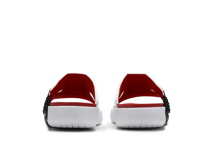 White Black Fire - Jordan Hydro 8 Retro Slide - product image from the listing.