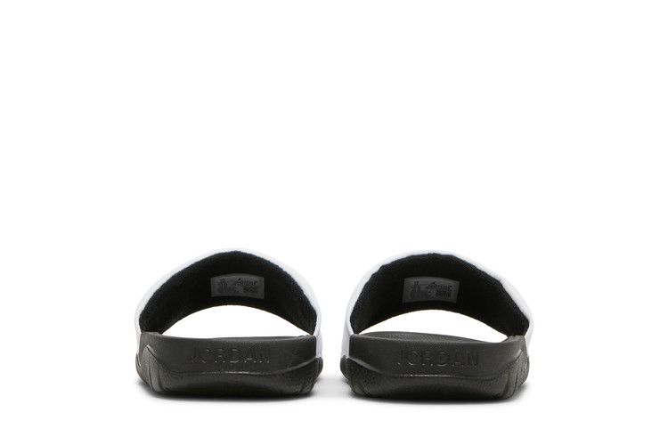Jordan Break Slide in Black University Red White - product image from the listing.