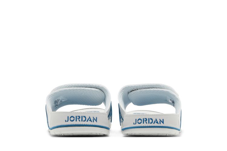 Jordan Hydro 4 Slide Military in Blue - product image from the listing.