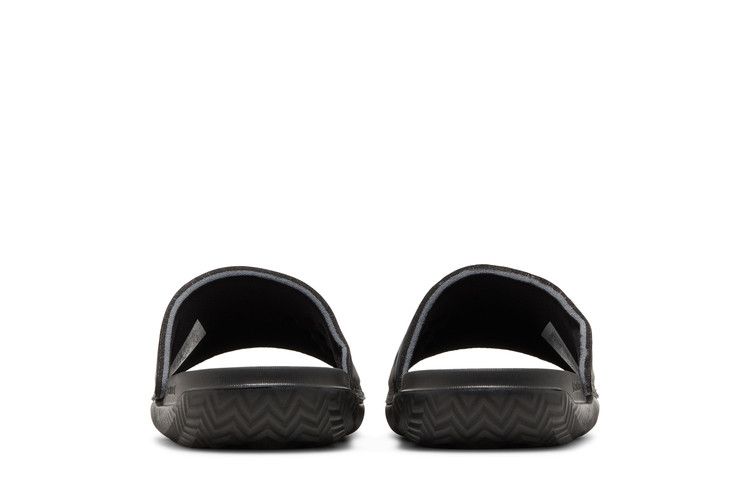 Jordan Play Slide Anthracite in University Red - product image from the listing.