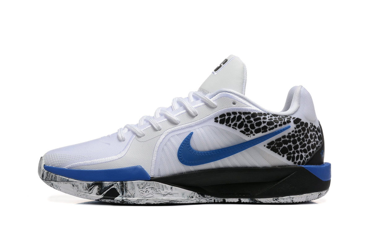 Nike Sabrina 2 Basketball Shoes in White Blue Black - product image from the listing.
