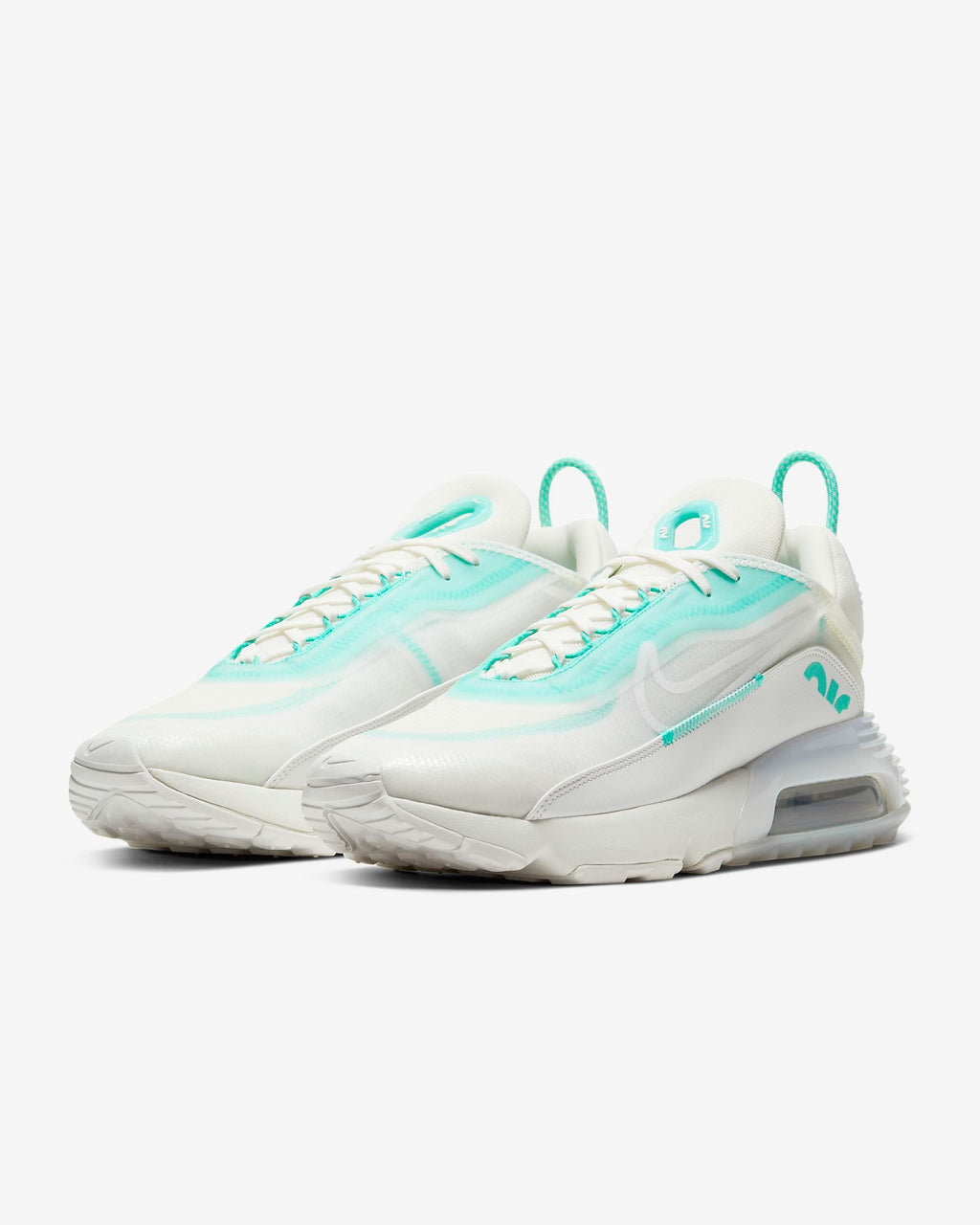 Nike Air Max 2090 Sneakers in White Mint BV9977-102 - product image from the listing.