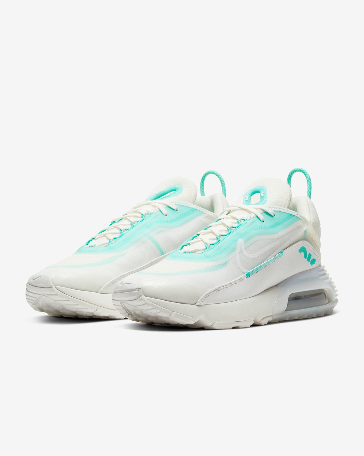 Nike Air Max 2090 Sneakers in White Mint BV9977-102 - product image from the listing.