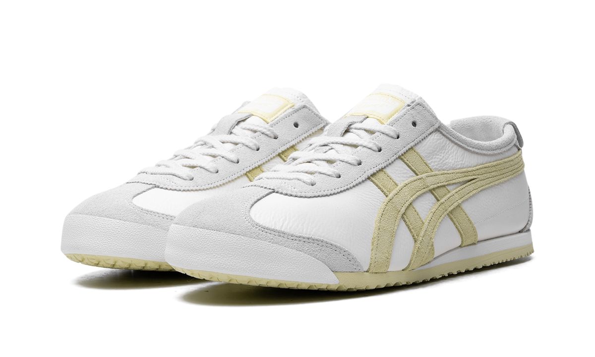 Onitsuka Tiger Mexico 66 Vintage in Cream Acid Yellow 130555 - product image from the listing.